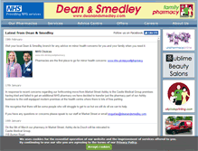 Tablet Screenshot of deanandsmedley.com